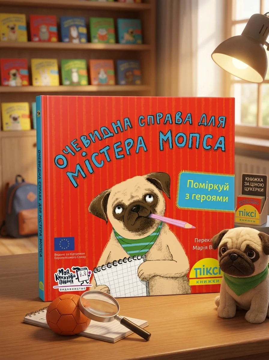 Піксі-книжка. Очевидна справа для містера Мопса