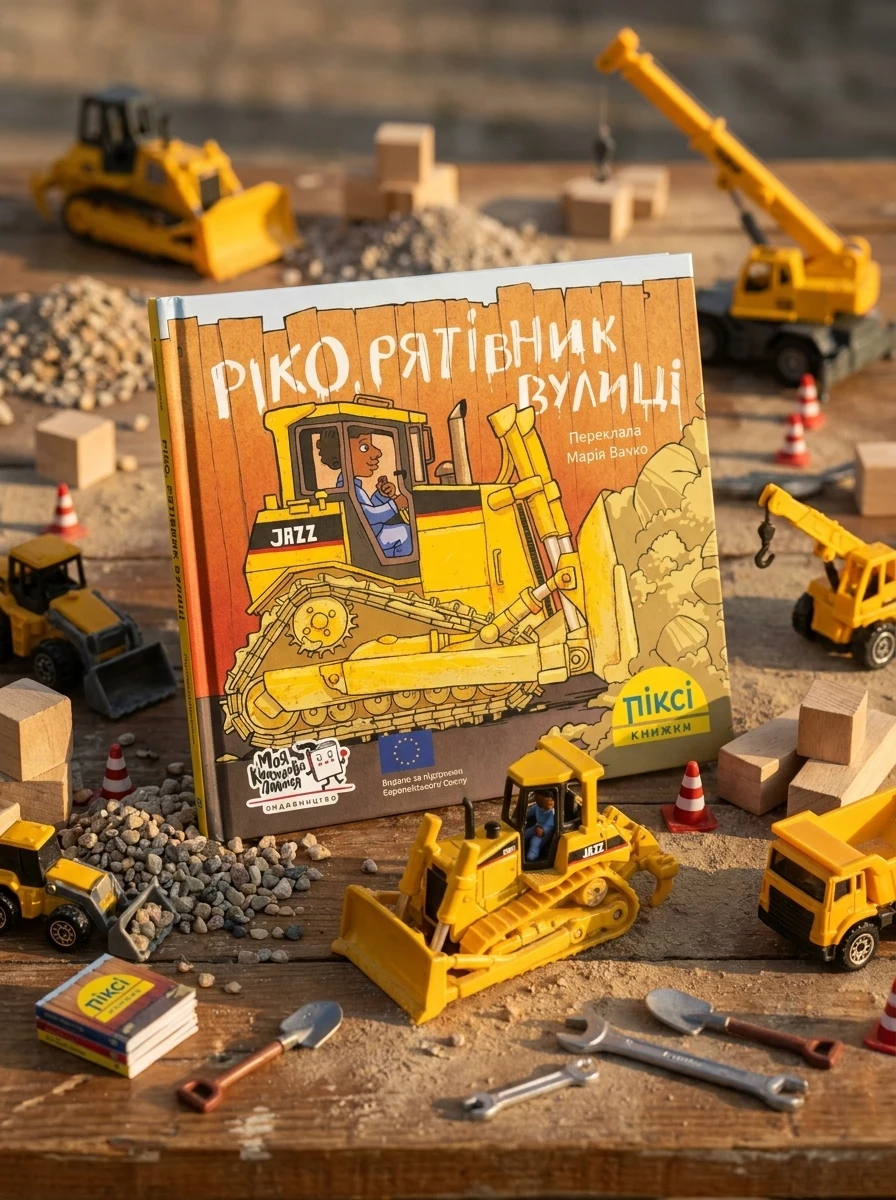 Піксі-книжка. Ріко, рятівник вулиці — фото 2