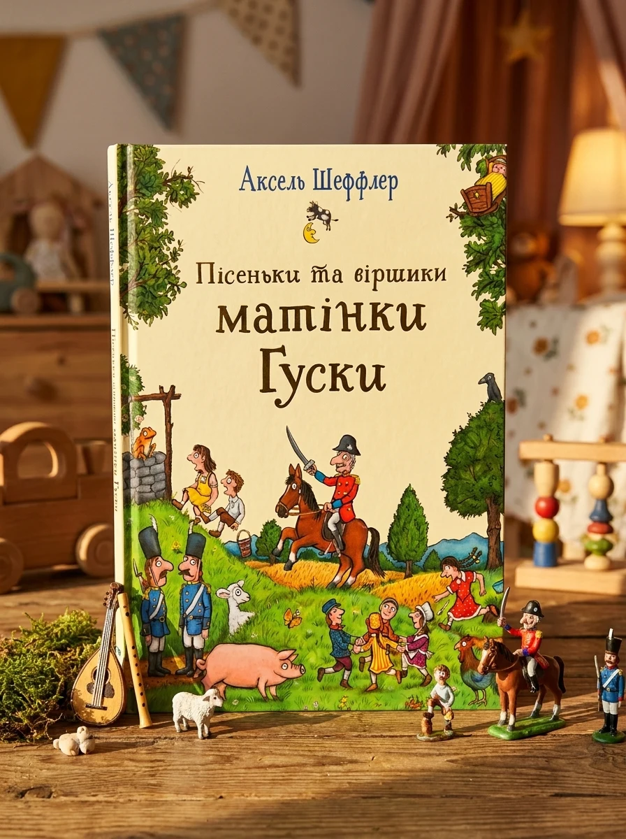 Пісеньки та віршики матінки Гуски — Дитячі вірші