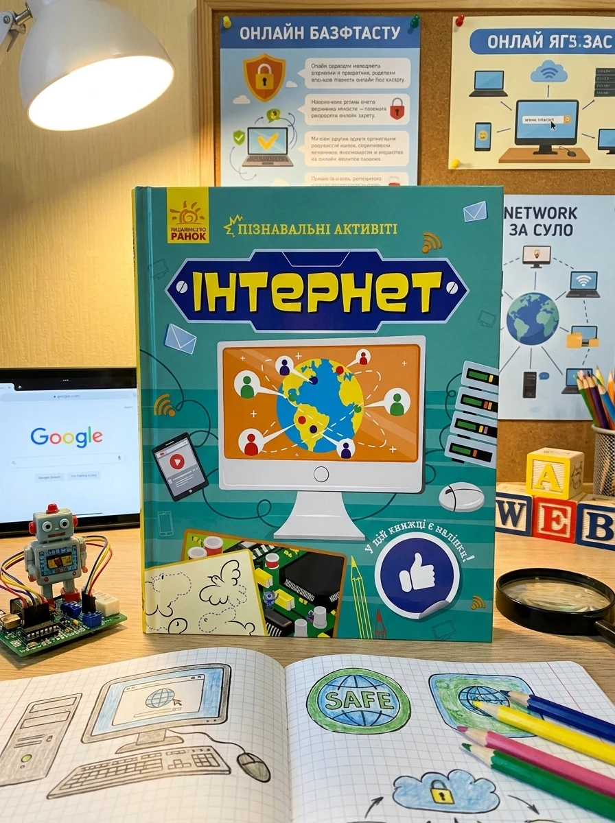 Пізнавальні активіті. Інтернет | купити книгу онлайн
