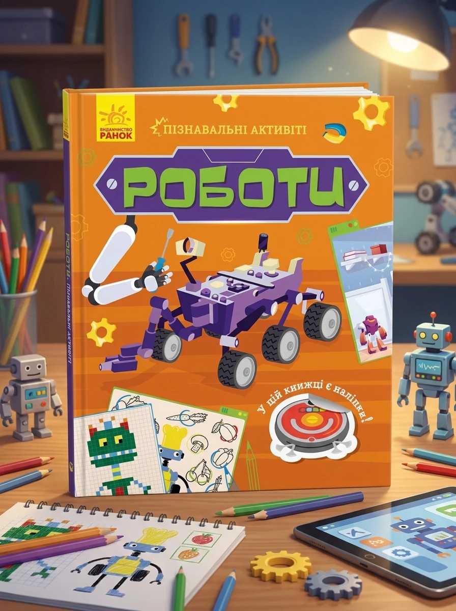 Пізнавальні активіті. Роботи | купити книгу онлайн