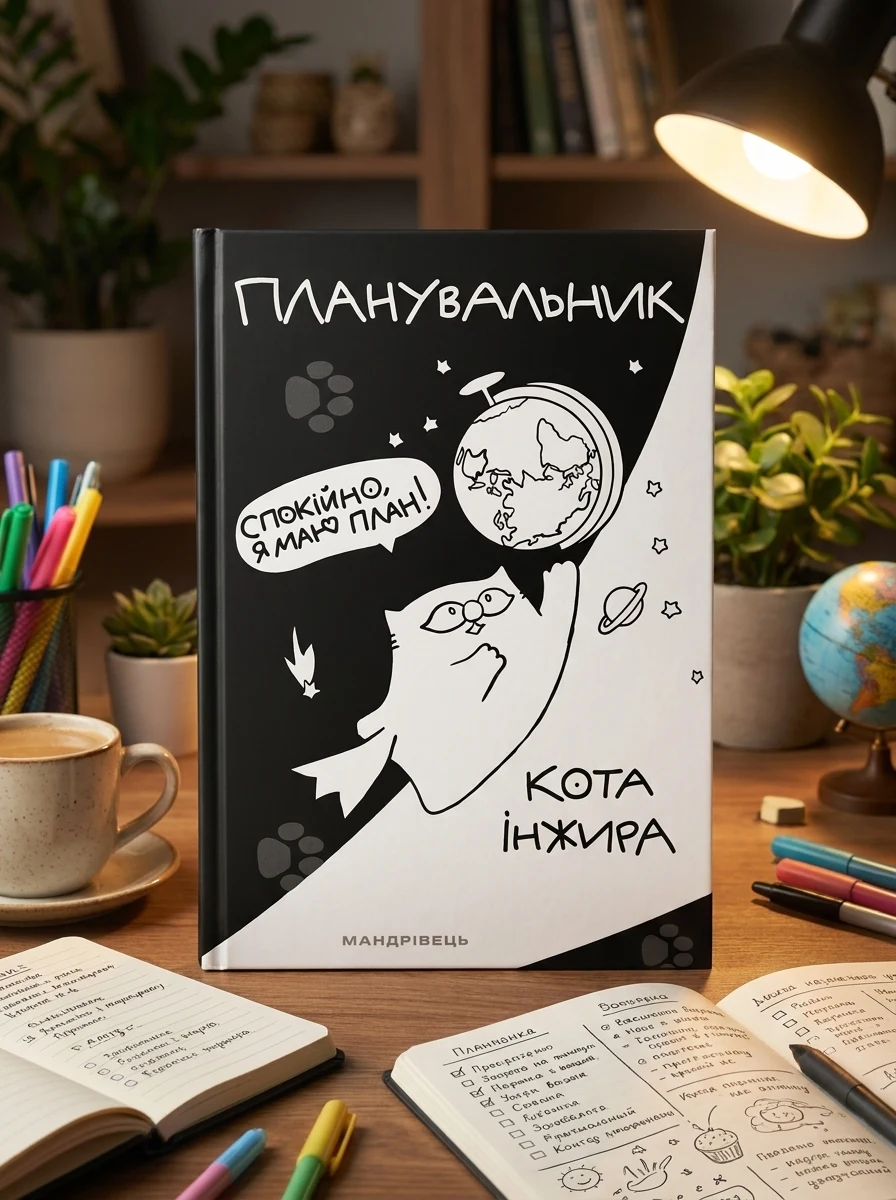 Планувальник кота Інжира. Спокійно, я маю план! | купити книгу онлайн