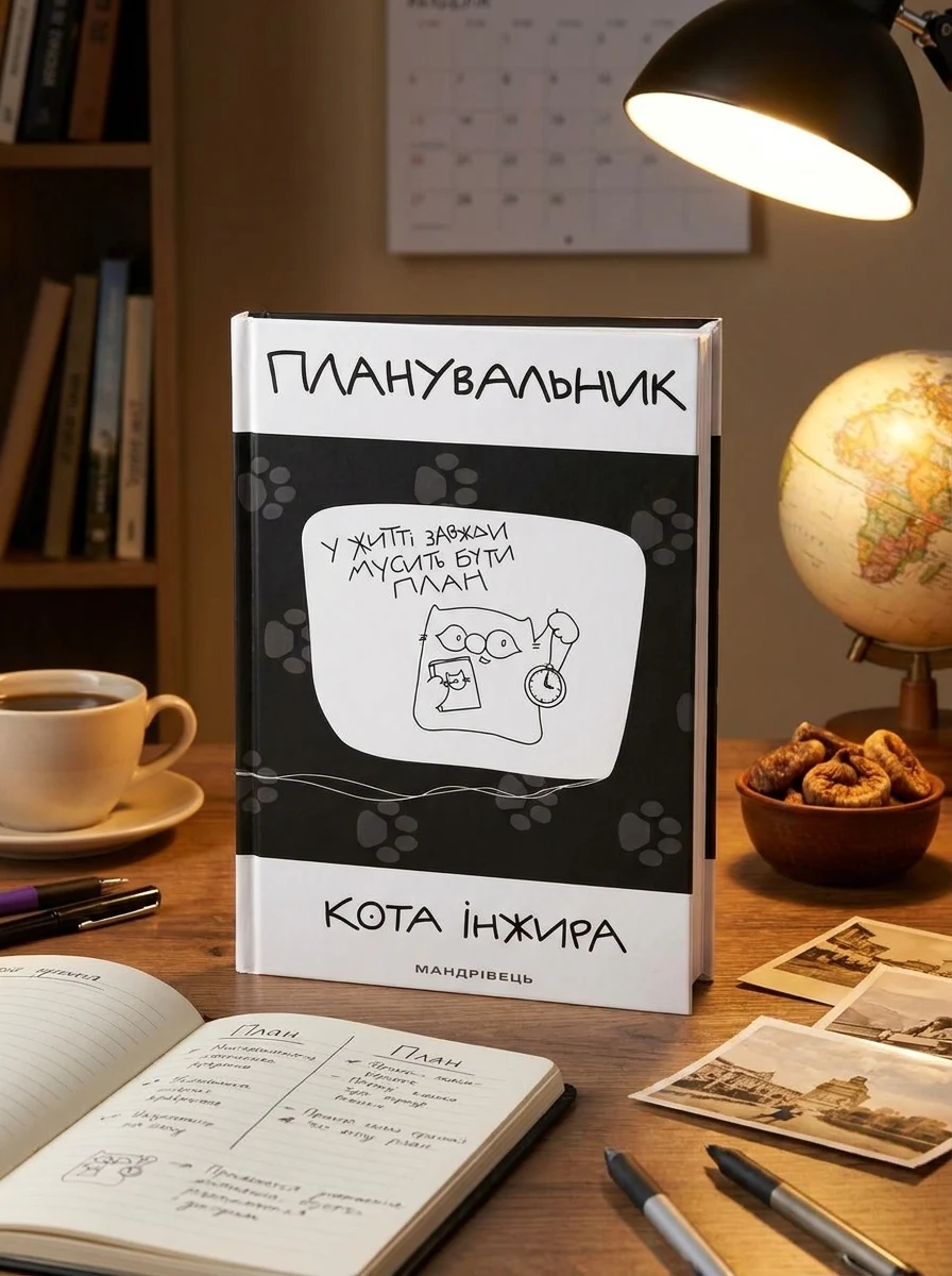 Планувальник кота Інжира. У життя завжди мусить бути план — Саморозвиток та мотивація