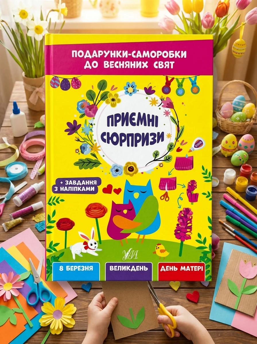Подарунки-саморобки до весняних свят. Приємні сюрпризи — Розвивальні книги