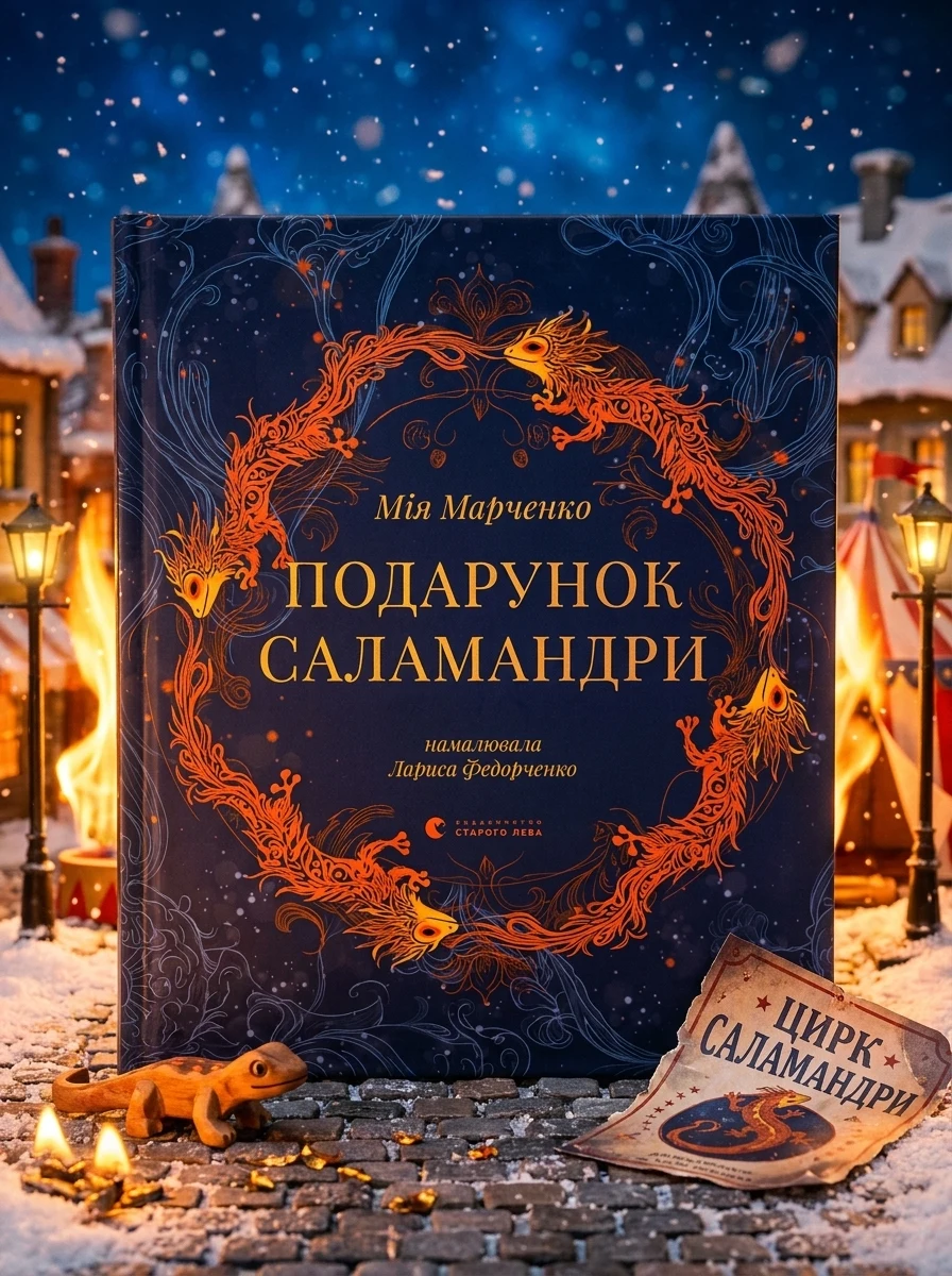 Подарунок Саламандри — Дитяча фантастика