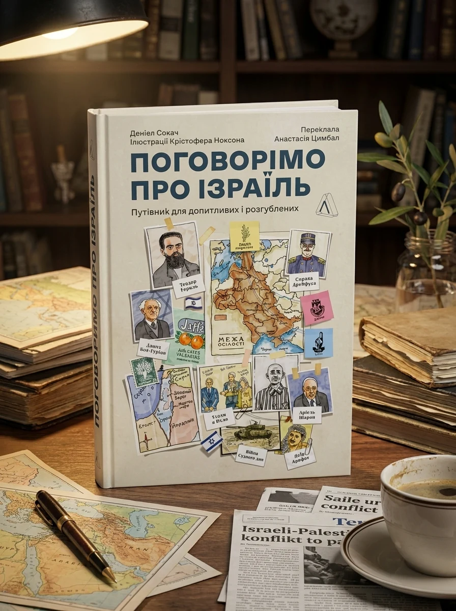 Поговорімо про Ізраїль. Путівник для допитливих, розгублених та обурених | купити книгу онлайн