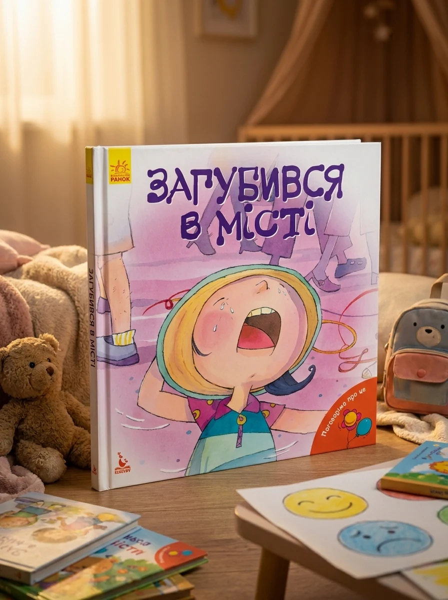 Поговорімо про це. Загубився в місті — Пізнавальні книги для дітей