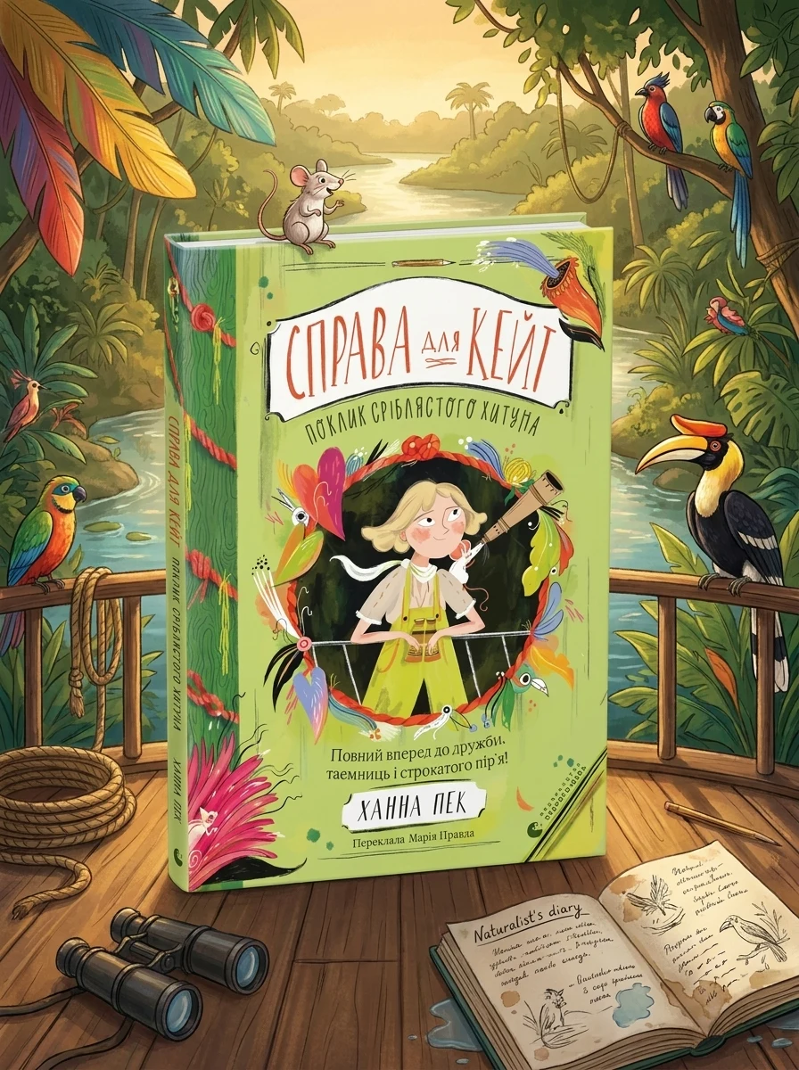 Поклик сріблястого хитуна — Дитячі детективи