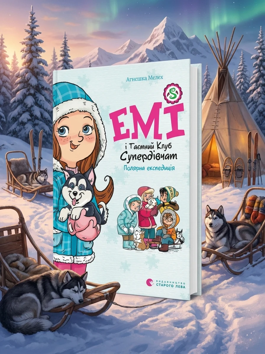 Емі і Таємний Клуб Супердівчат. Полярна експедиція — Дитяча проза