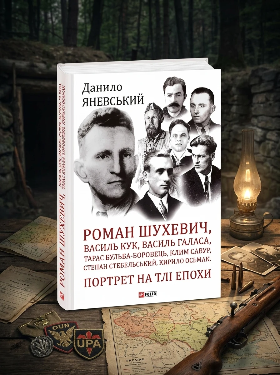 Портрет на тлі епохи. Роман Шухевич, Василь Кук, Василь Галаса, Тарас Бульба-Боровць, Клим Савур, Степан Стебельський | купити книгу онлайн