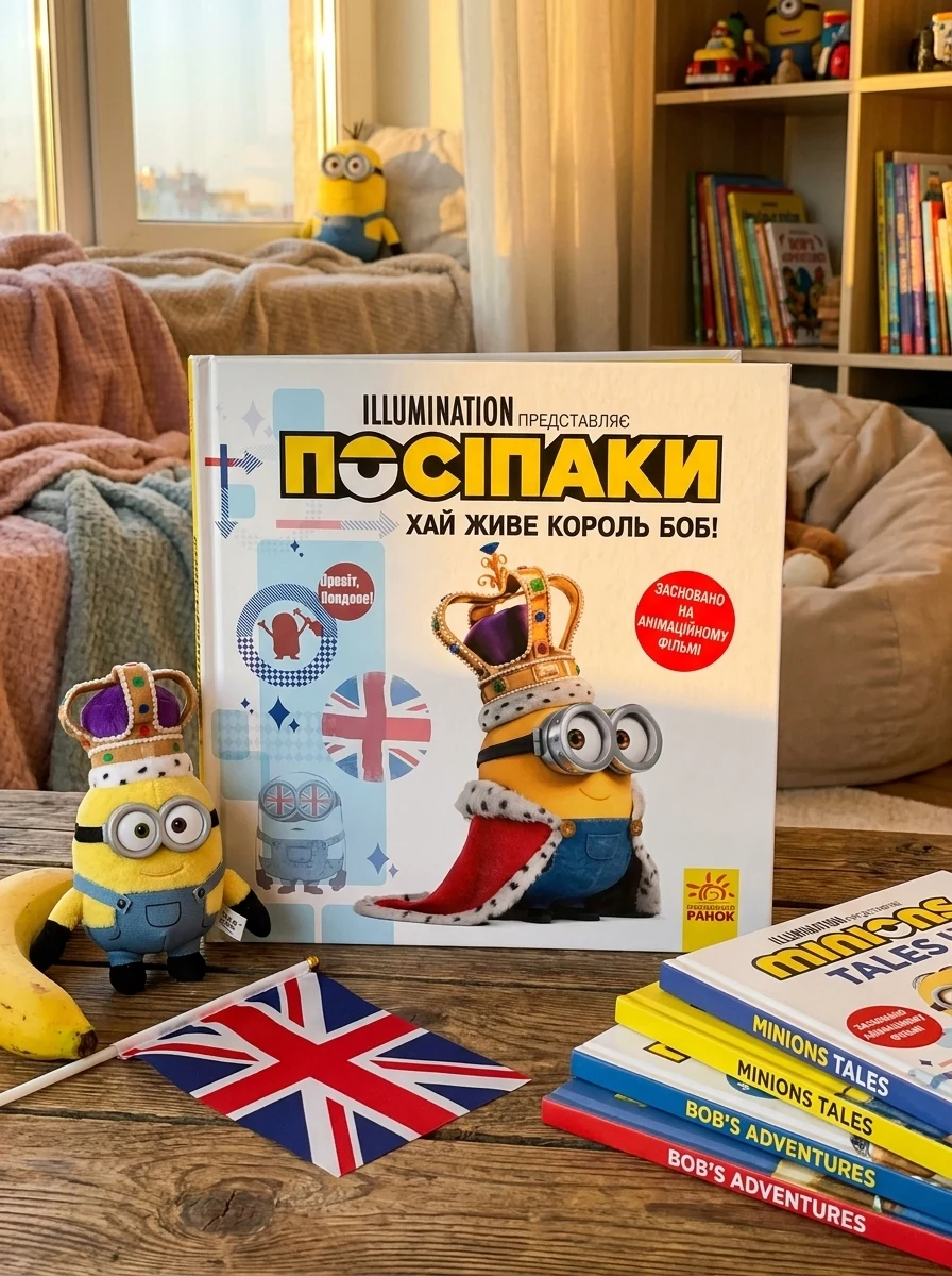 Посіпаки. Історії. Хай живе король Боб! — Казки