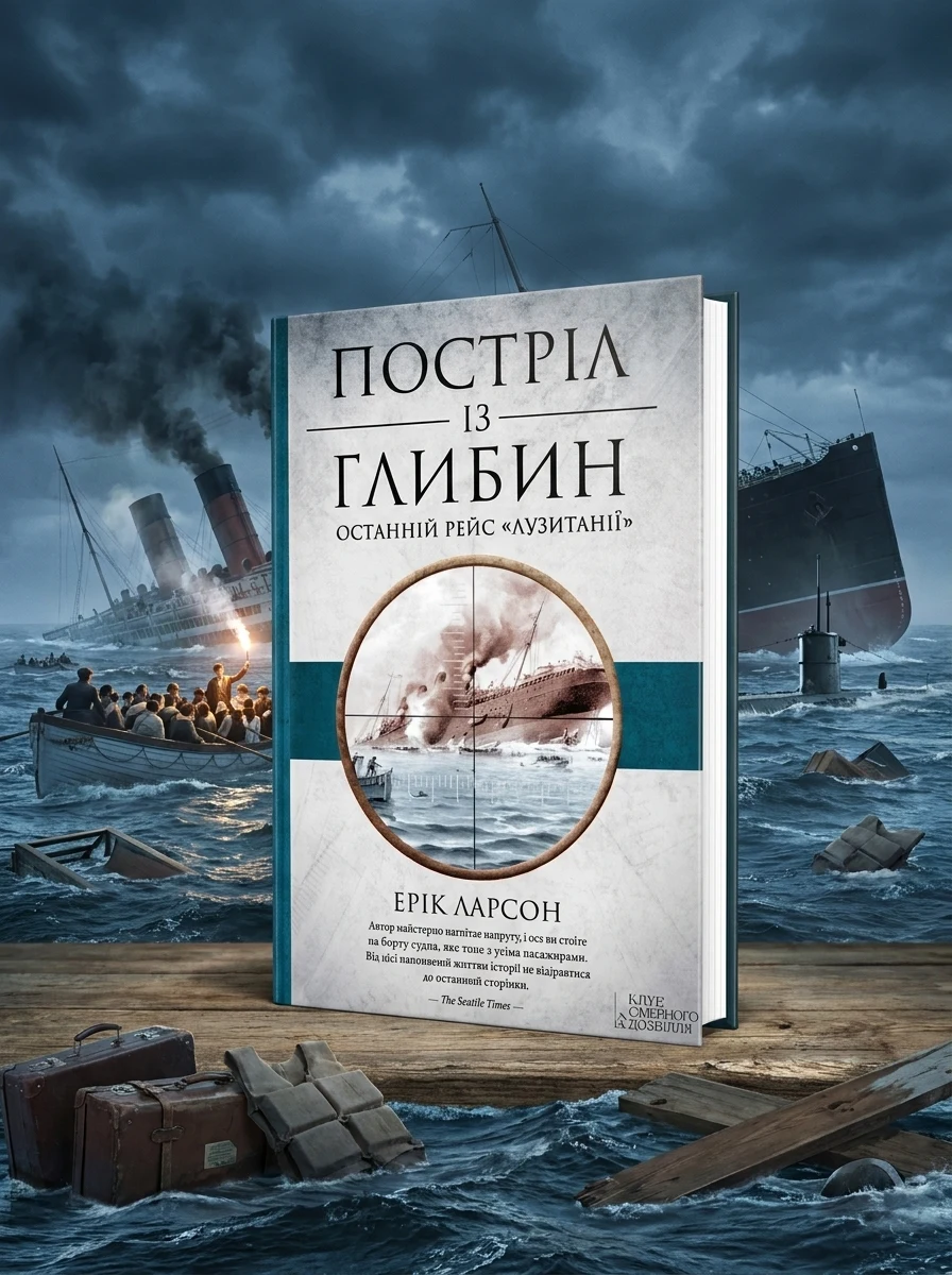 Постріл із глибин. Останній рейс «Лузитанії» — Зарубіжні історичні романи