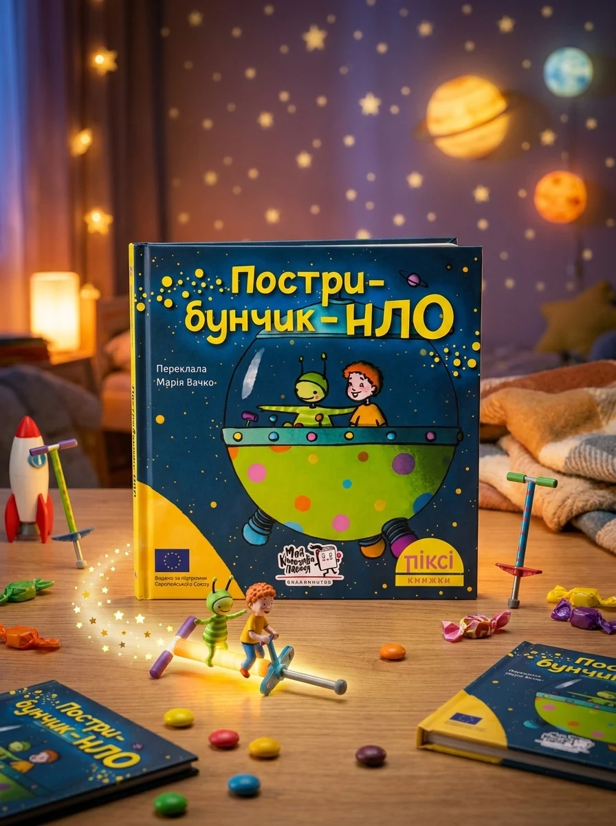 Пострибунчик НЛО — Казки