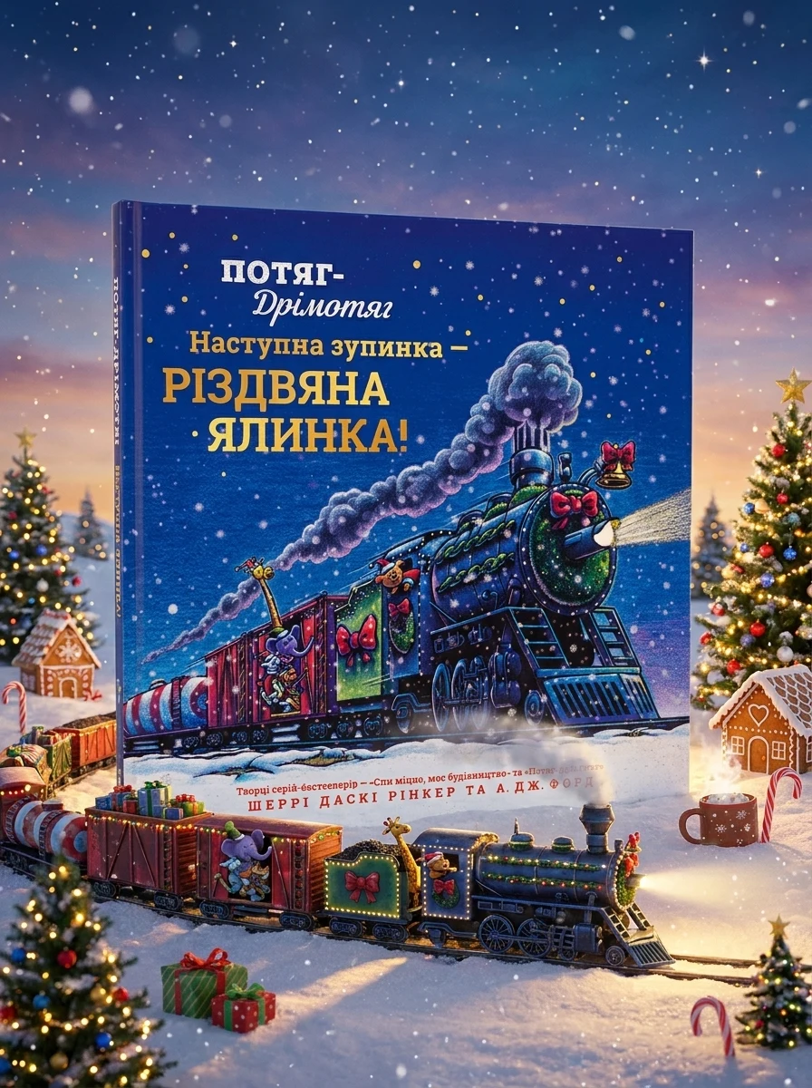 Потяг-дрімотяг. Наступна зупинка — різдвяна ялинка — Дитячі вірші