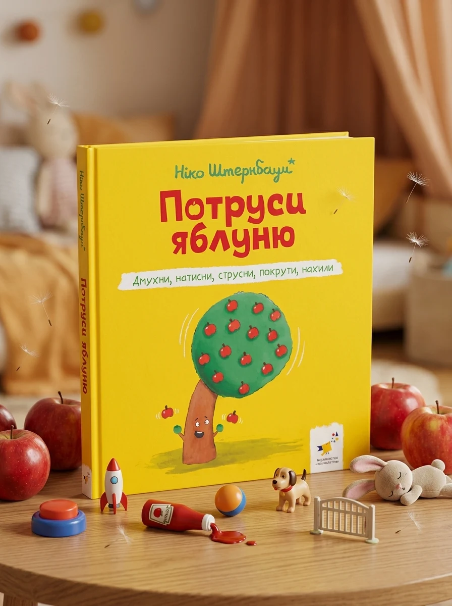 Потруси яблуню — Книги-іграшки