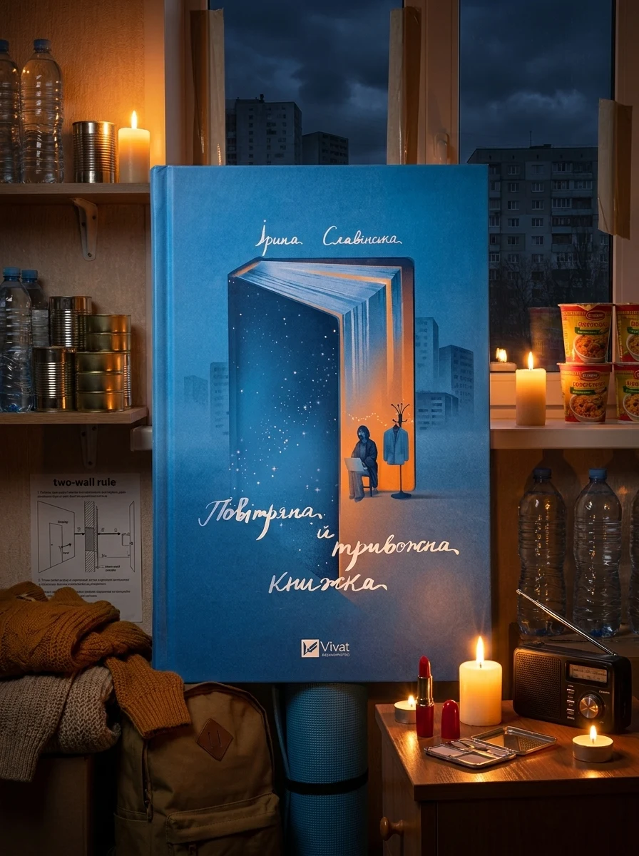 Повітряна й тривожна книжка | купити книгу онлайн