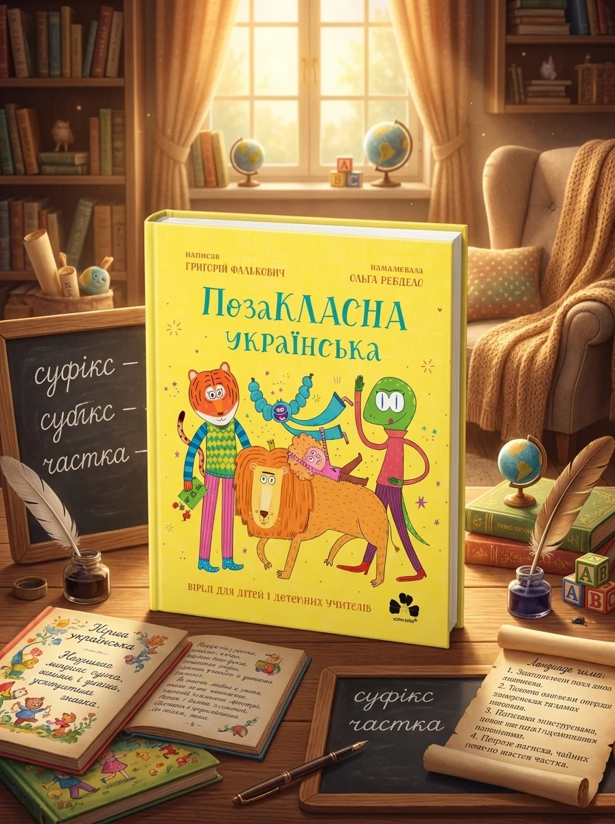 ПозаКЛАСНА українська — Пізнавальні книги для дітей