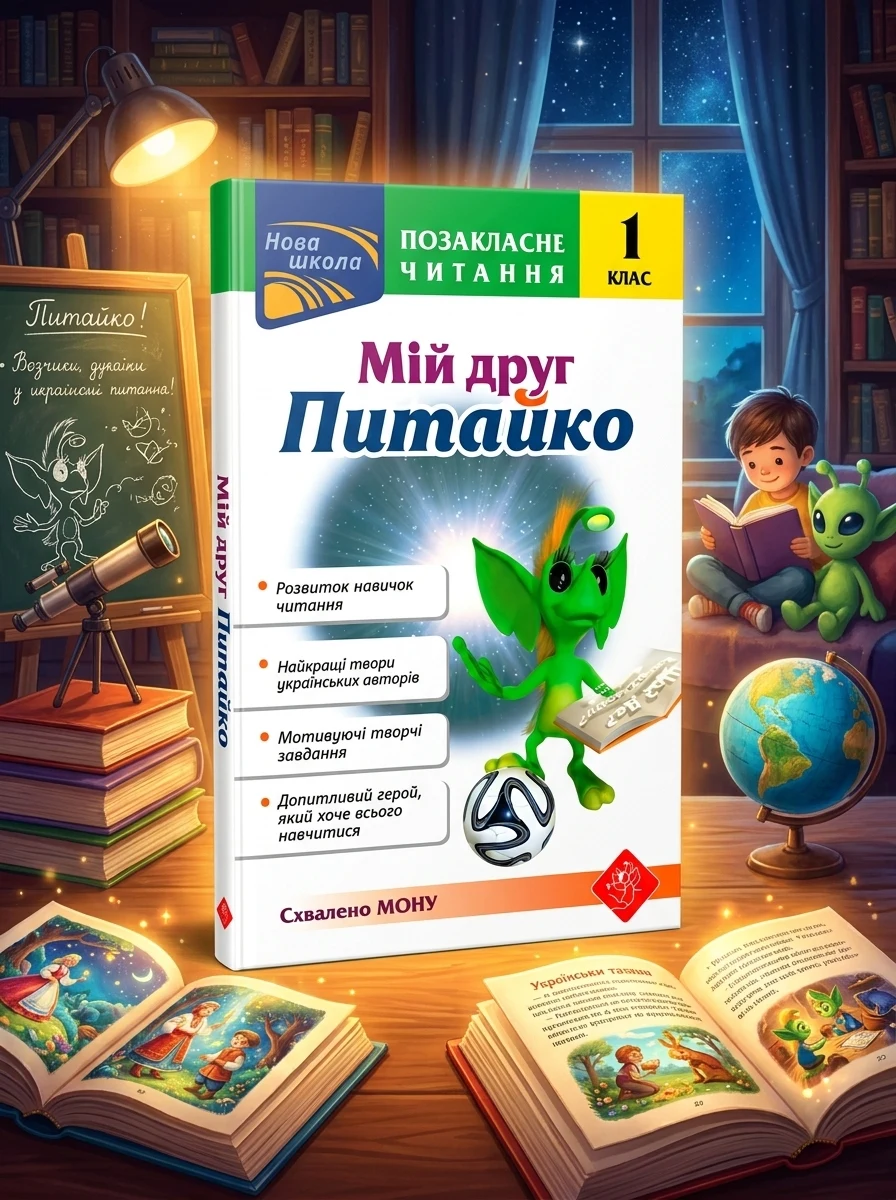 Позакласне читання. Мій друг Питайко. 1 клас — Пізнавальні книги для дітей