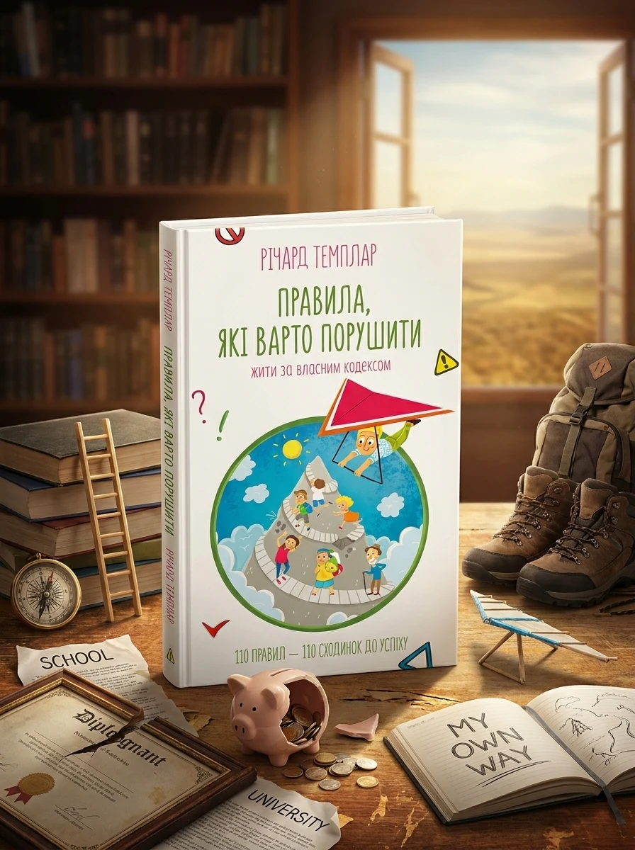 Правила, які варто порушити. Жити за власним кодексом — Саморозвиток та мотивація
