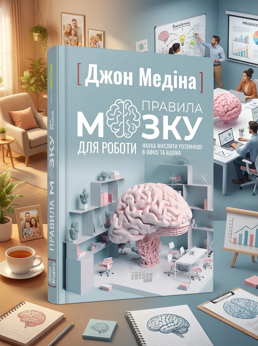Правила мозку для роботи. Наука мислити розумніше в офісі та вдома | купити книгу онлайн