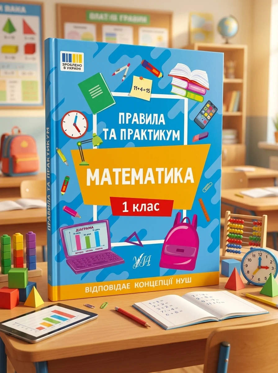 Правила та практикум. Математика. 1 клас — Книги для школи