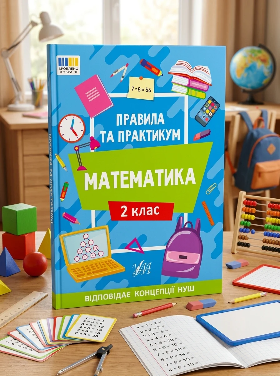 Правила та практикум. Математика. 2 клас — Книги для школи
