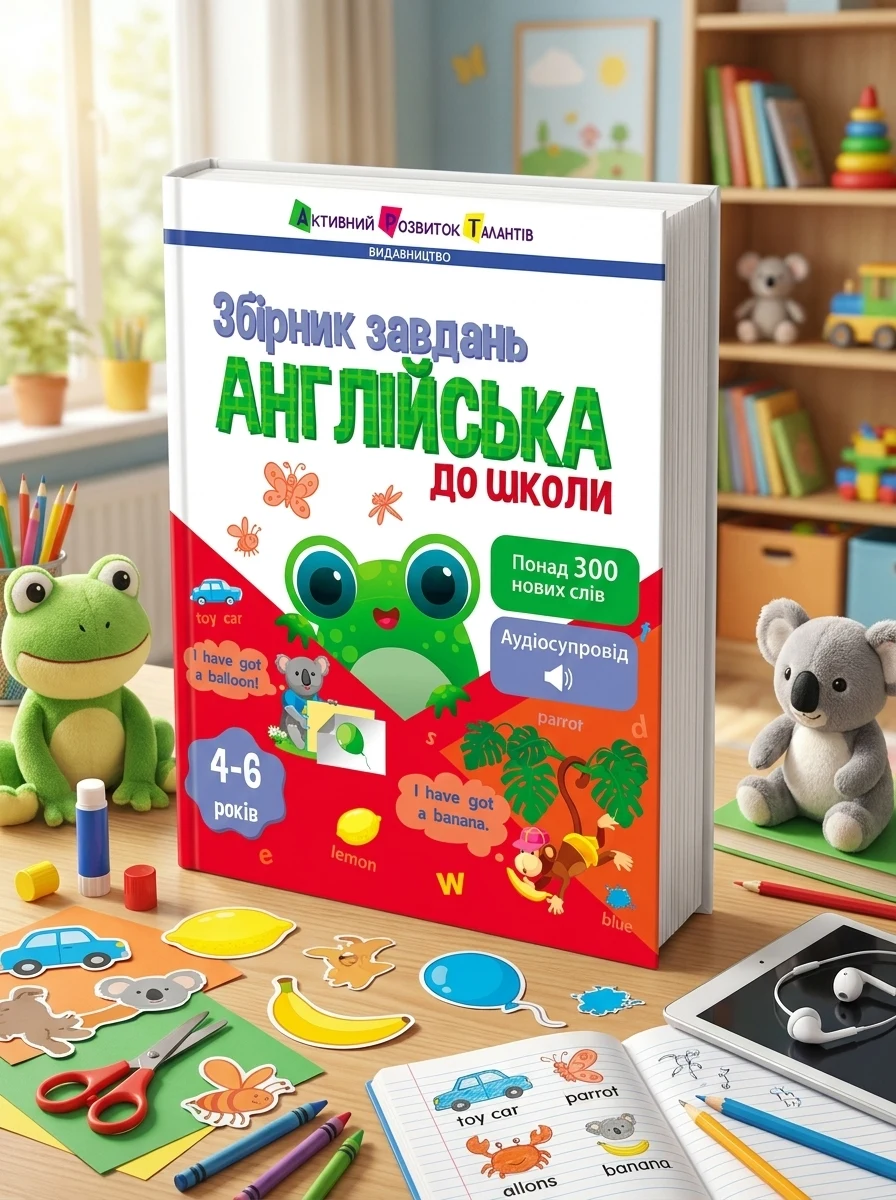 Предметний збірник. Англійська до школи — Розвивальні книги