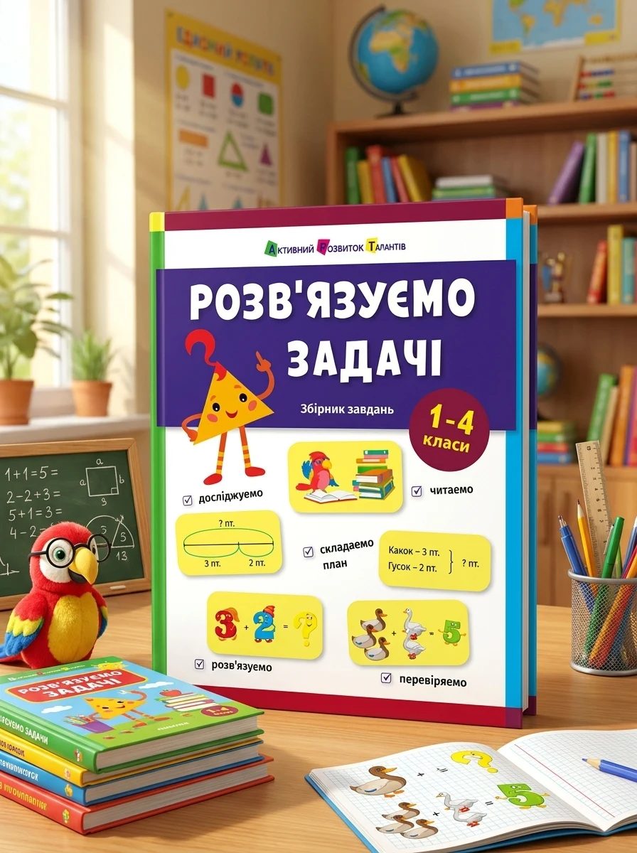 Предметний збірник. Розв'язуємо задачі — Розвивальні книги