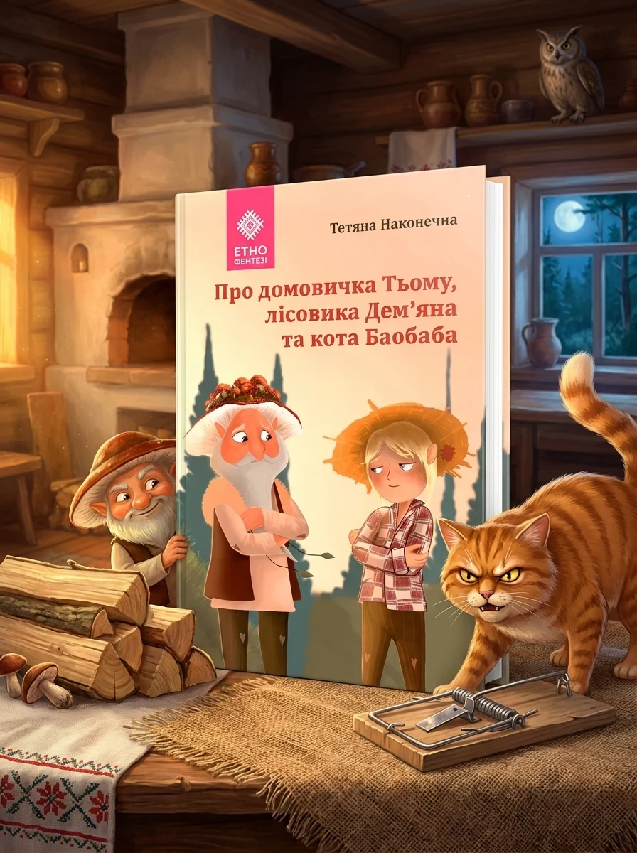 Про домовичка Тьому, лісовика Дем’яна та кота Баобаба — фото 2