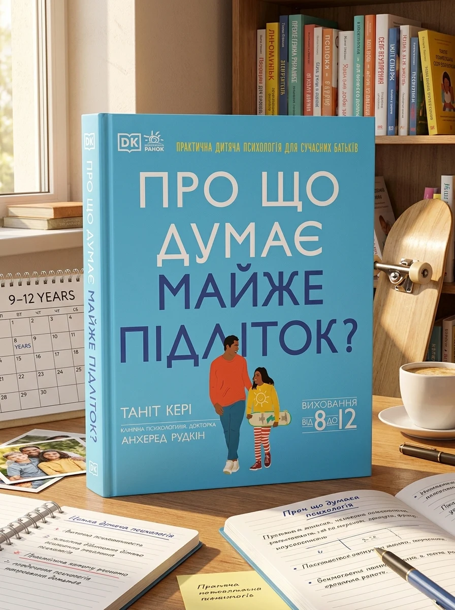 Про що думає майже підліток? — Подарункові нонфікшн книги