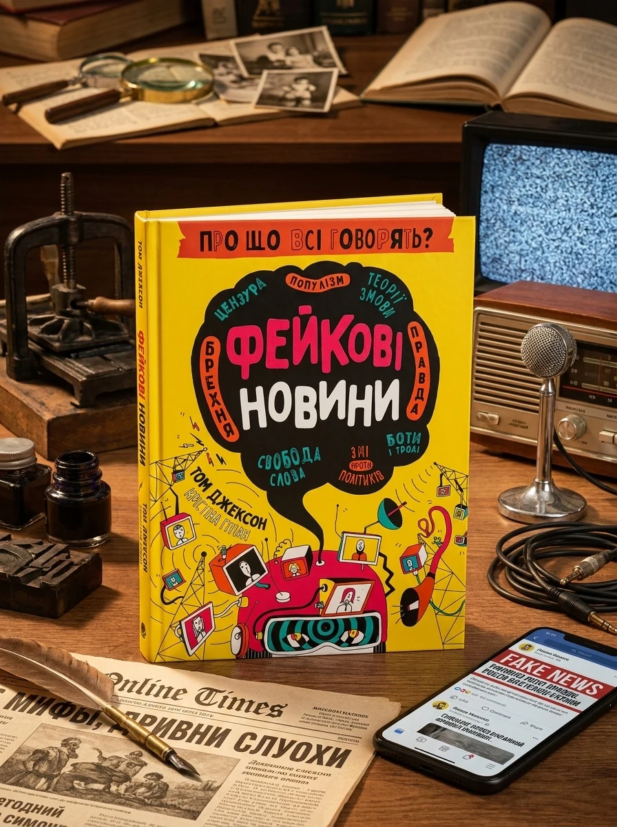 Про що всі говорять? Фейкові новини — Підлітковий нонфікшн