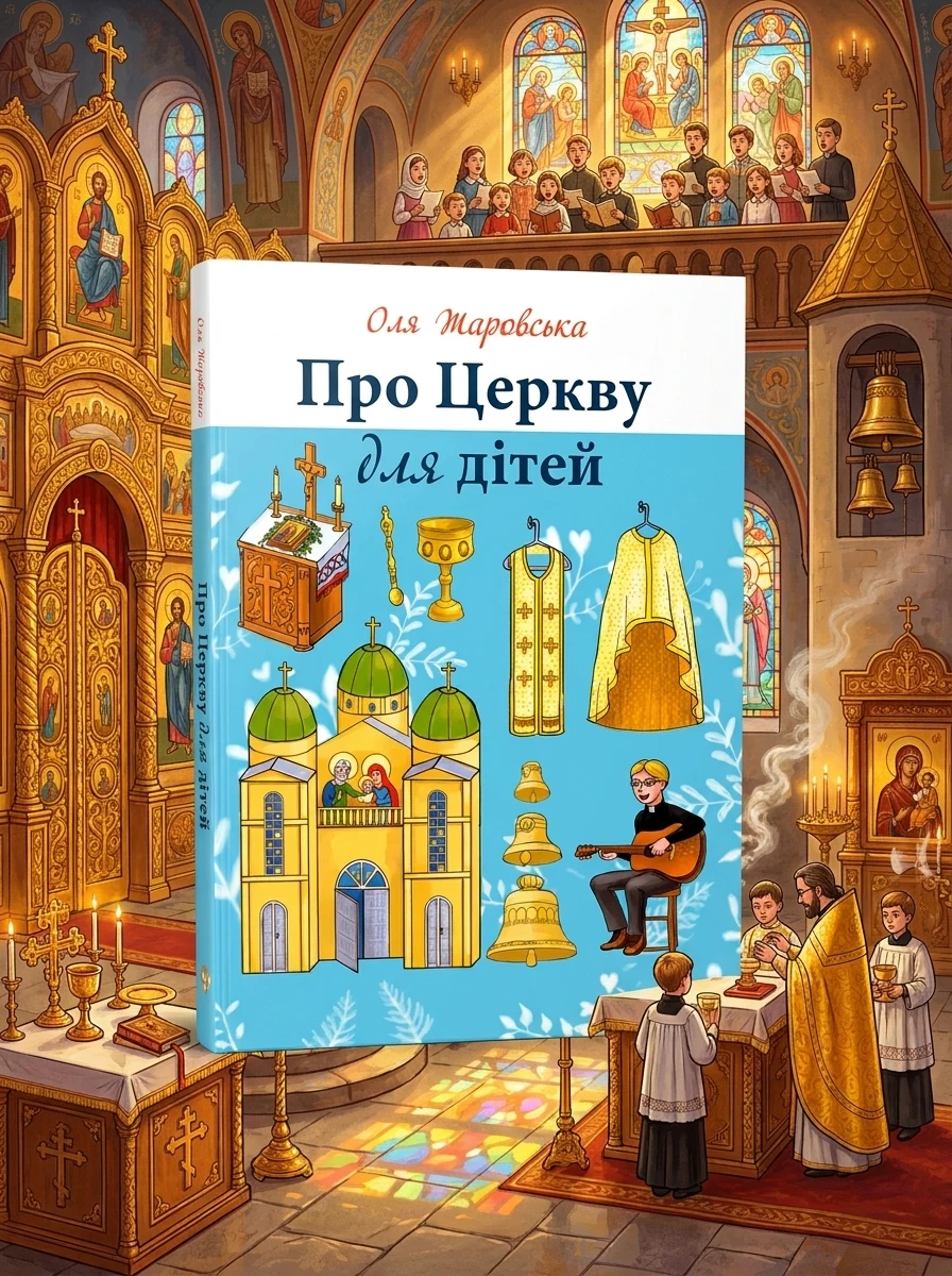 Про Церкву для дітей — Пізнавальні книги для дітей