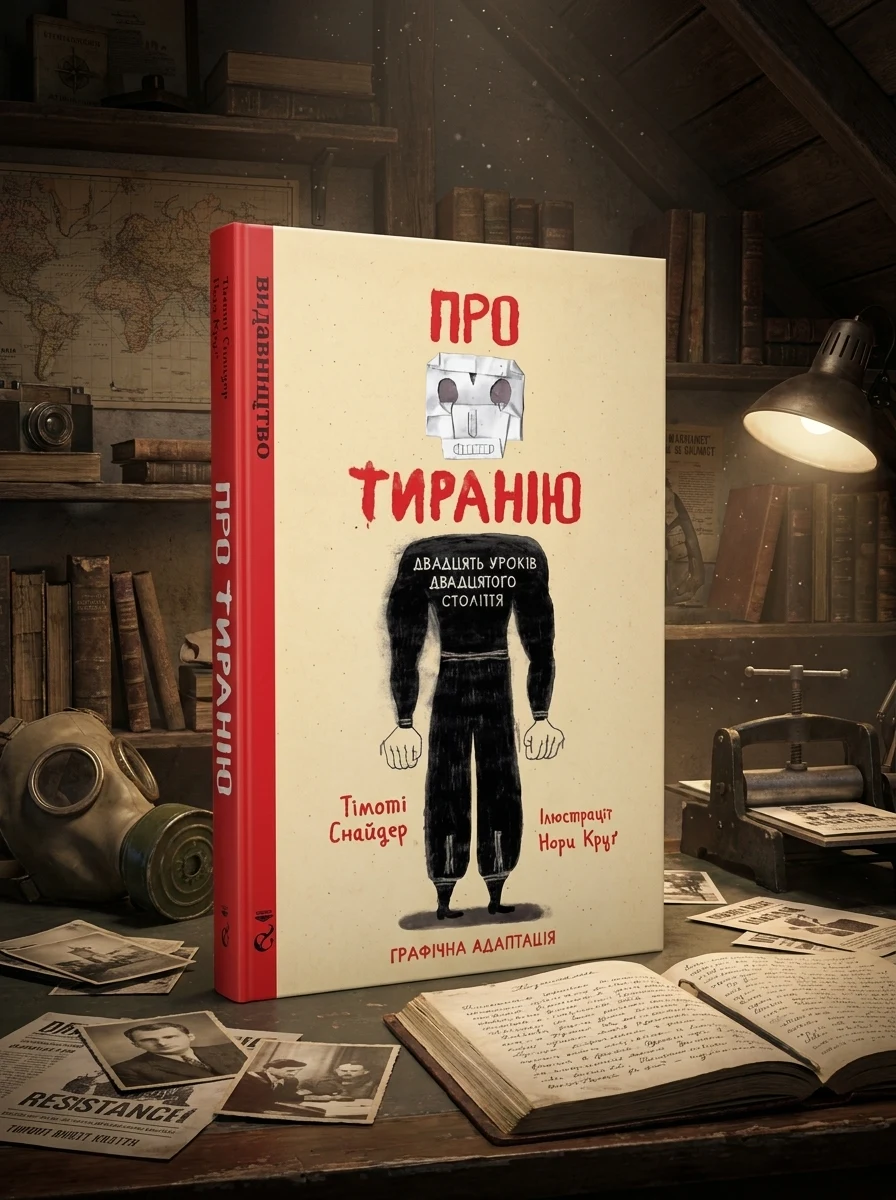 Про Тиранію. Двадцять уроків двадцятого століття. Графічна версія | купити книгу онлайн