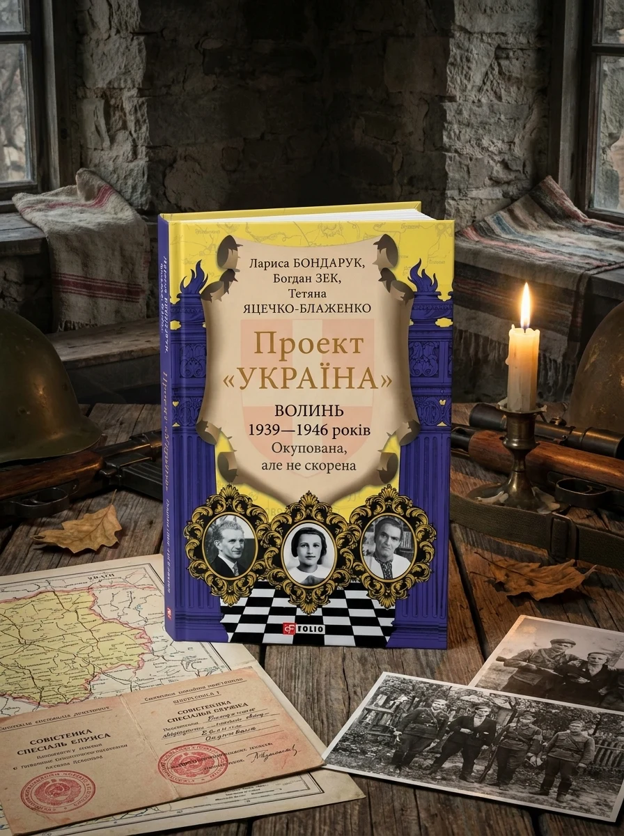 Проект «Україна». Волинь 1939—1946 років. Окупована, але нескорена | купити книгу онлайн