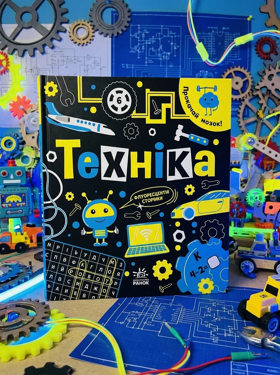 Прокачай мозок! Техніка — Розвивальні книги