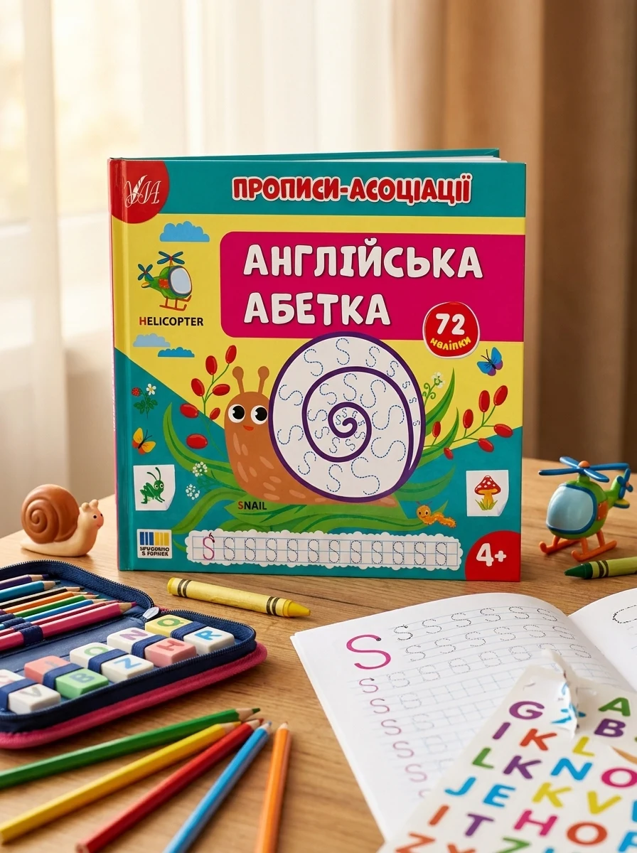 Прописи-асоціації. Англійська абетка — фото 2