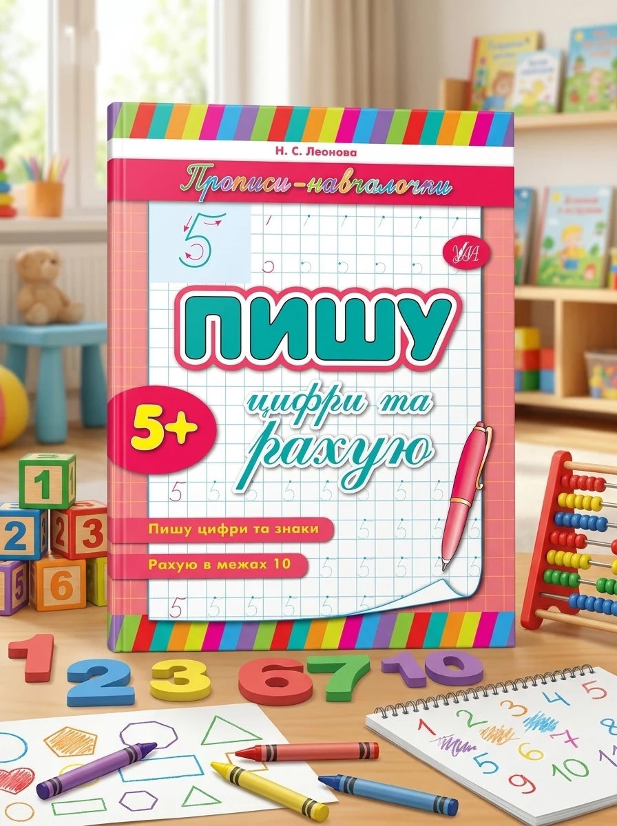 Прописи-навчалочки. Пишу цифри та рахую. Від 5 років — Підготовка до школи