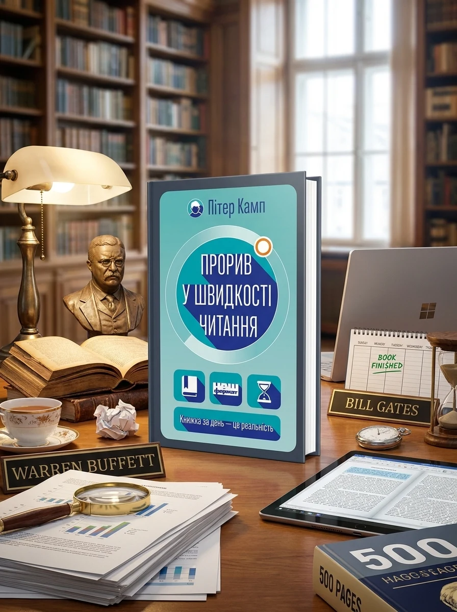 Прорив у швидкості читання. Книжка за день — це реальність — Саморозвиток та мотивація