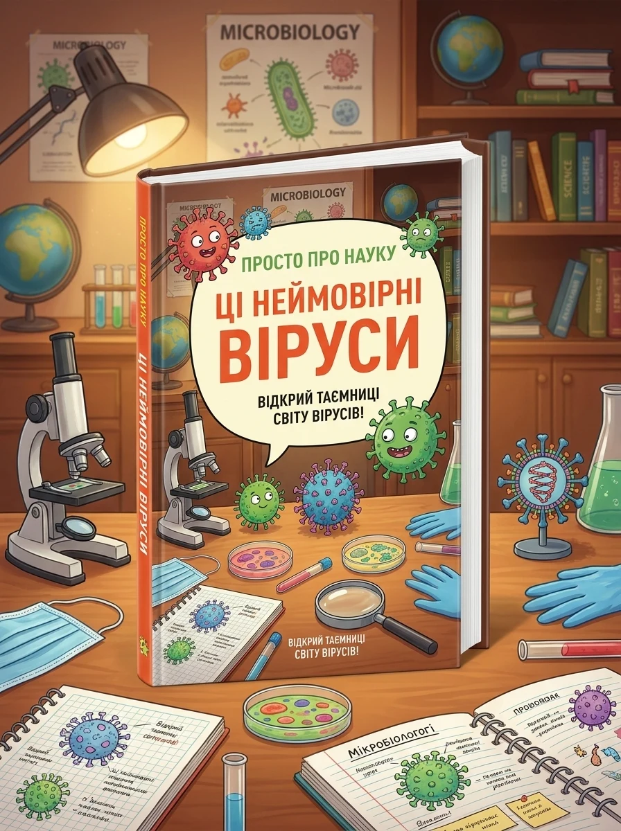 Просто про науку. Ці неймовірні віруси — Дитячі енциклопедії