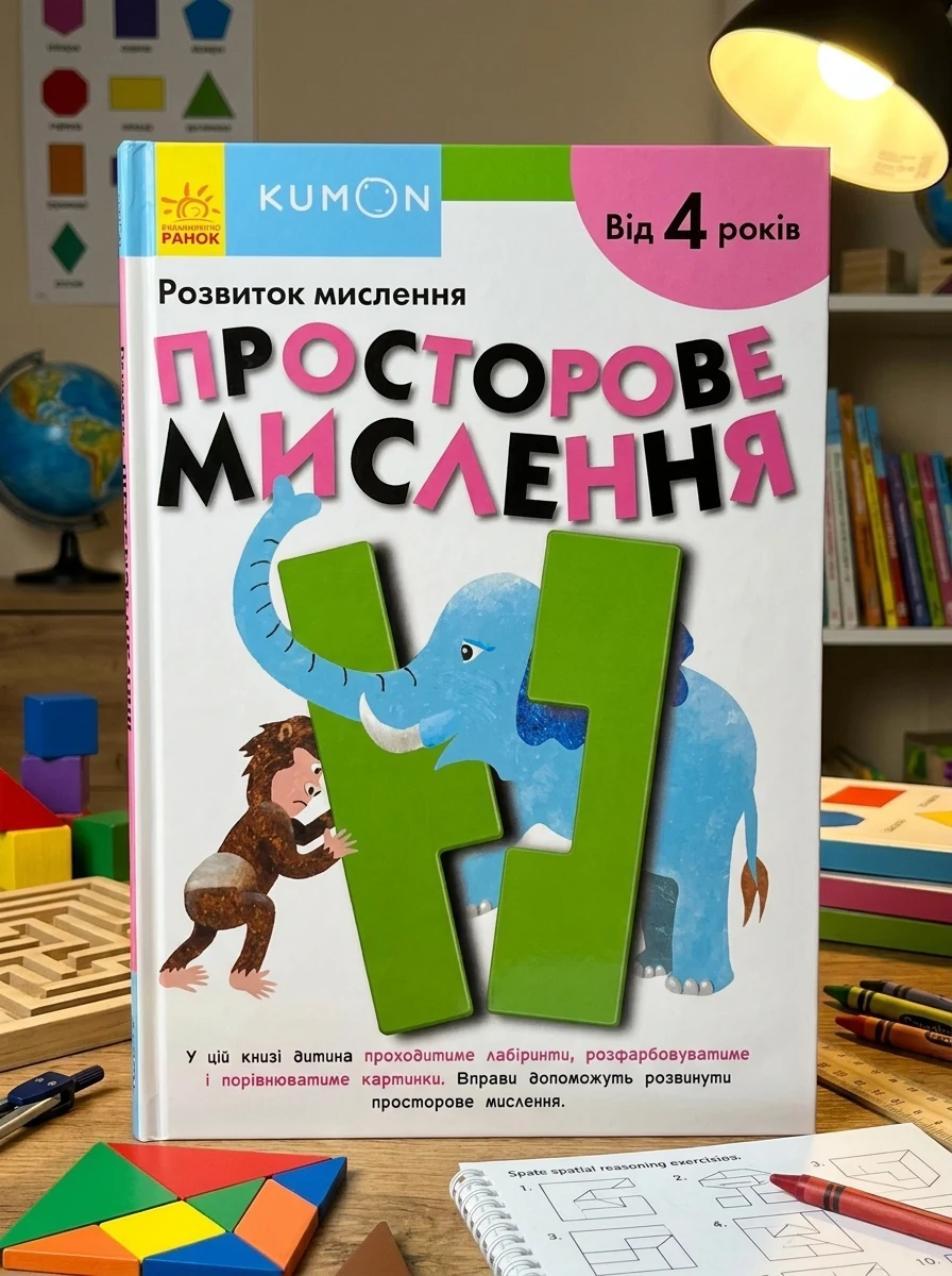 Просторове мислення — Розвивальні книги