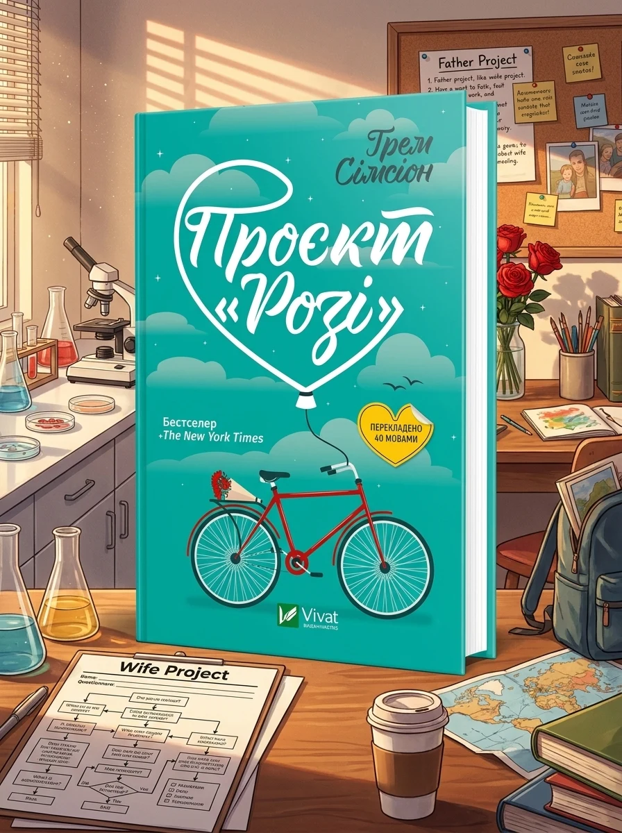 Проєкт «Розі | купити книгу онлайн