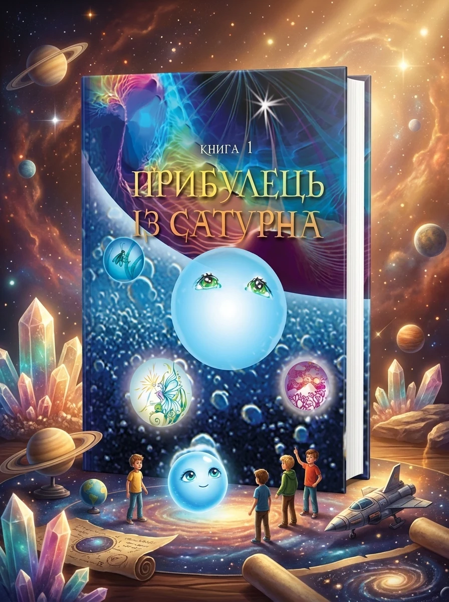 Прибулець із Сатурна — Дитяча фантастика