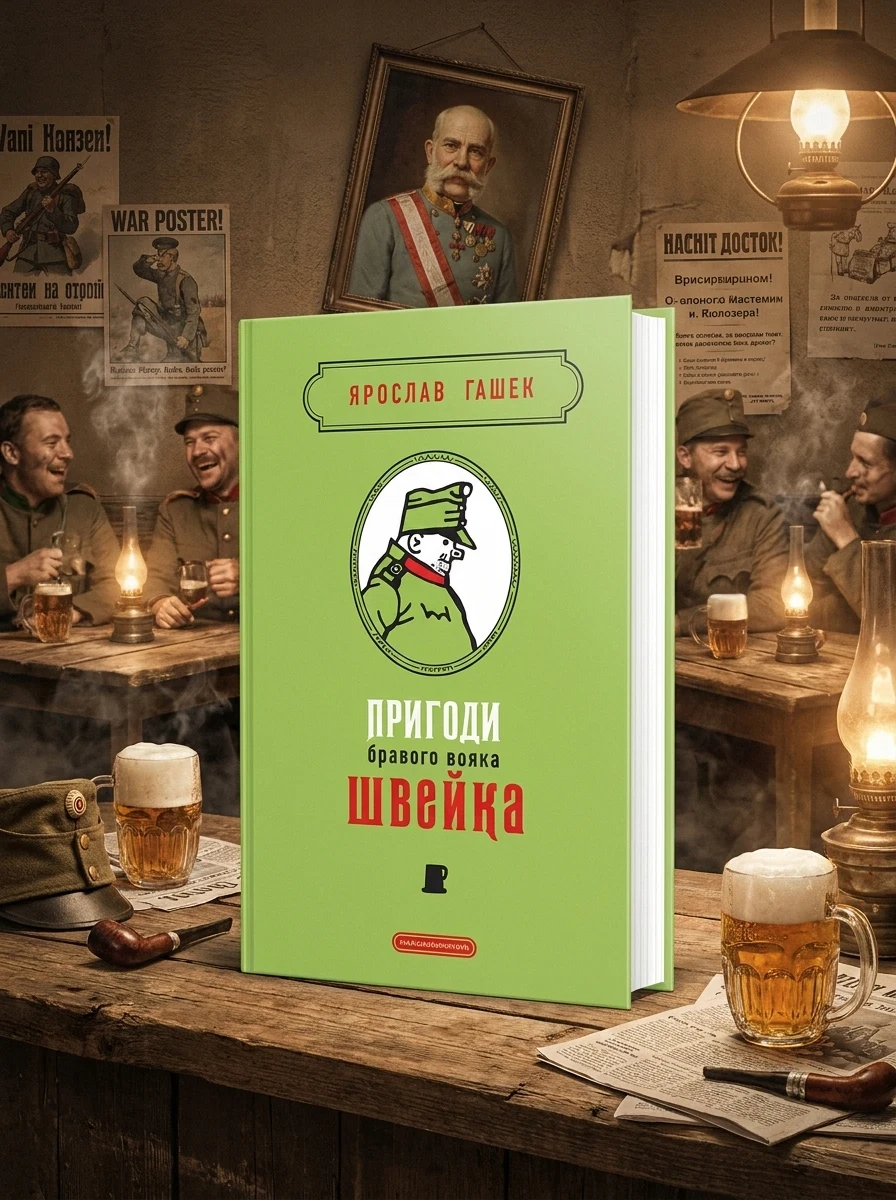 Пригоди бравого вояка Швейка — Класична зарубіжна проза