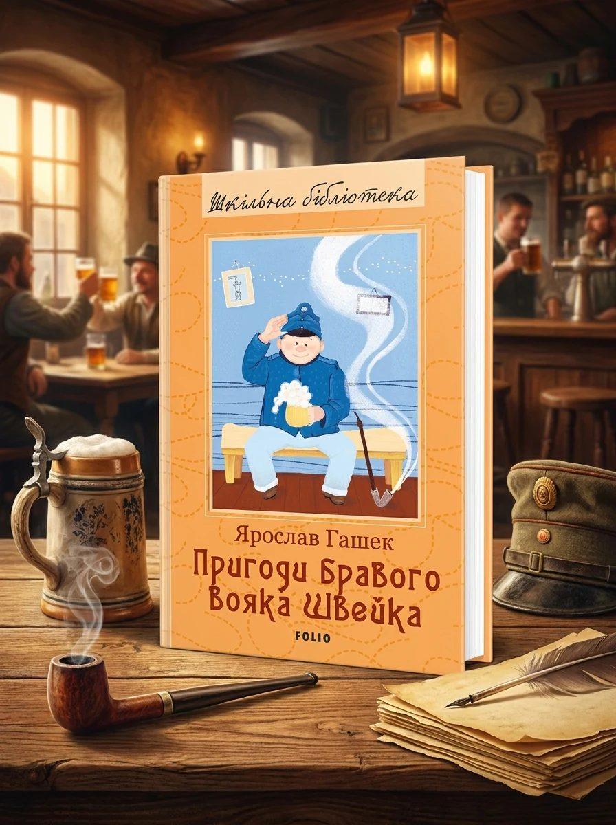 Пригоди бравого вояка Швейка — Класична зарубіжна проза
