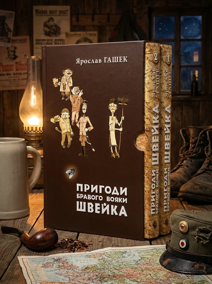 Пригоди бравого вояки Швейка (у двох томах)
