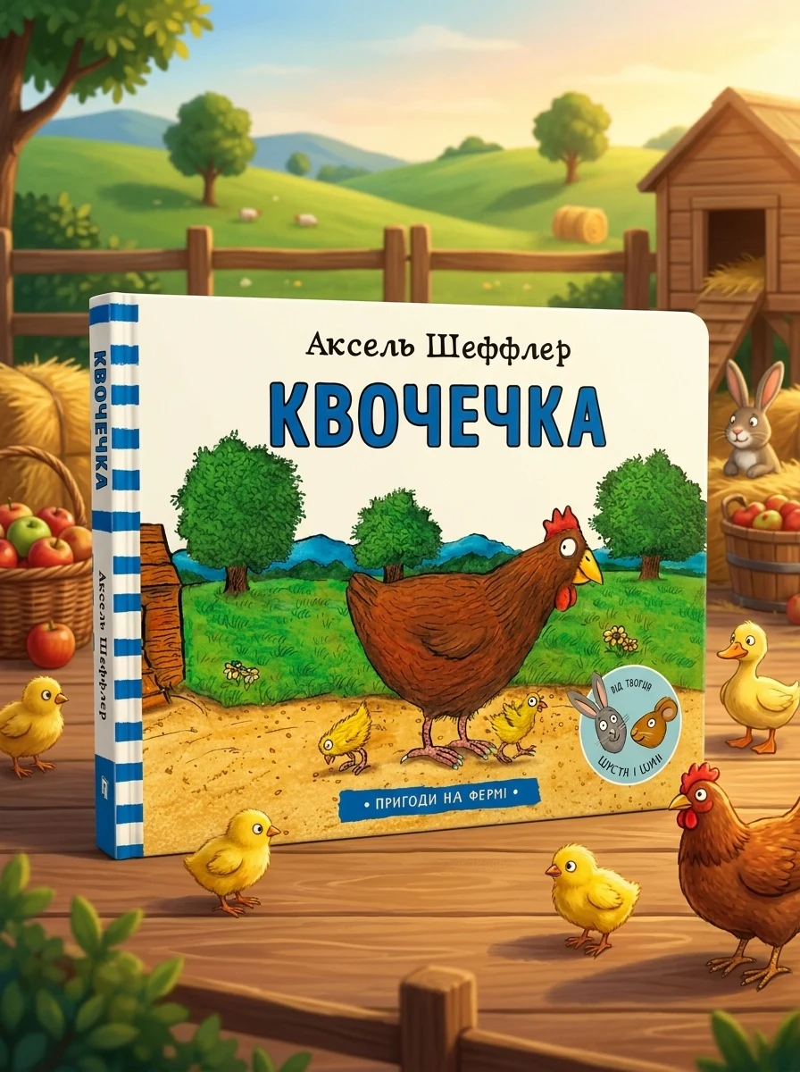 Пригоди на фермі. Квочечка | купити книгу онлайн