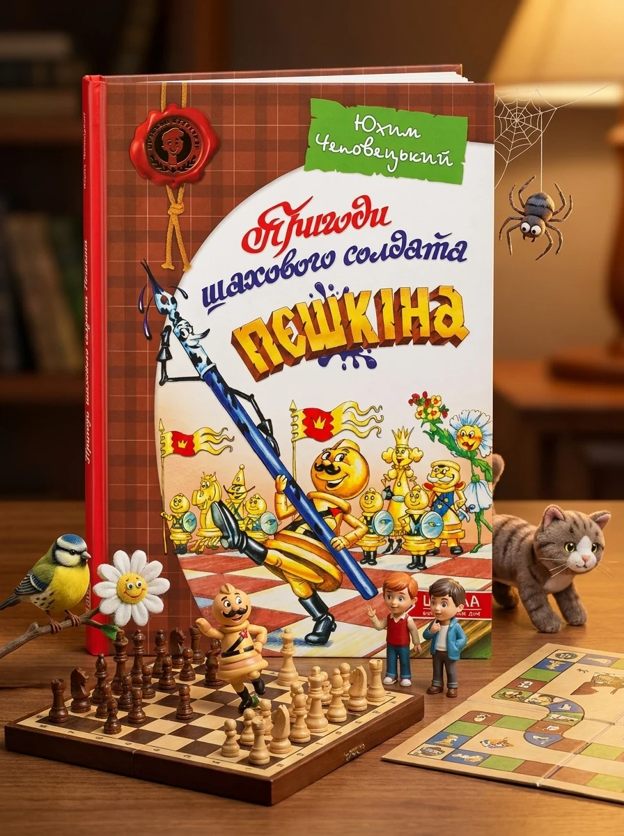 Пригоди шахового солдата Пєшкіна. Посібник з шахів — фото 2