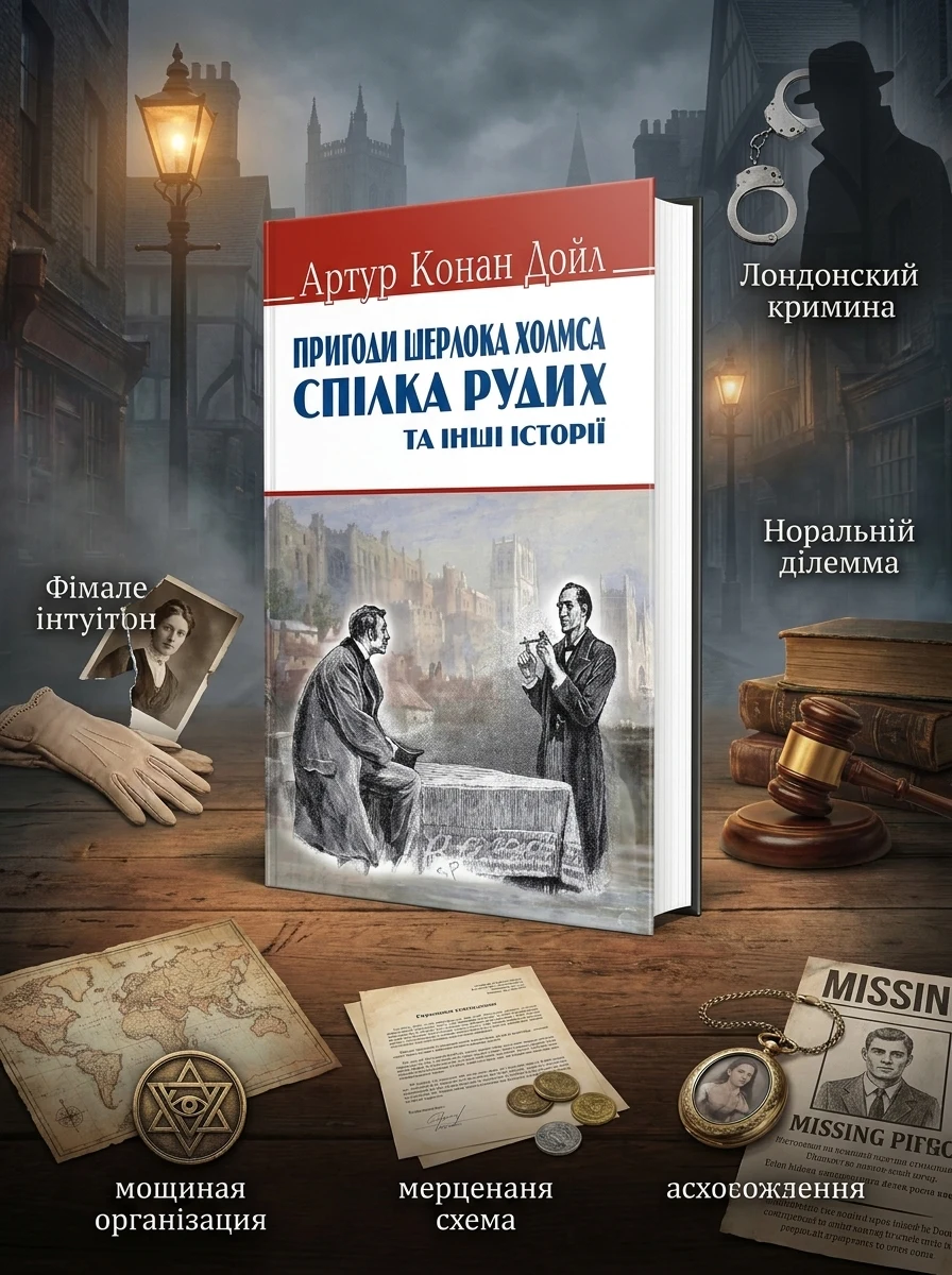 Пригоди Шерлока Холмса. Спілка рудих та інші історії — Класична зарубіжна проза