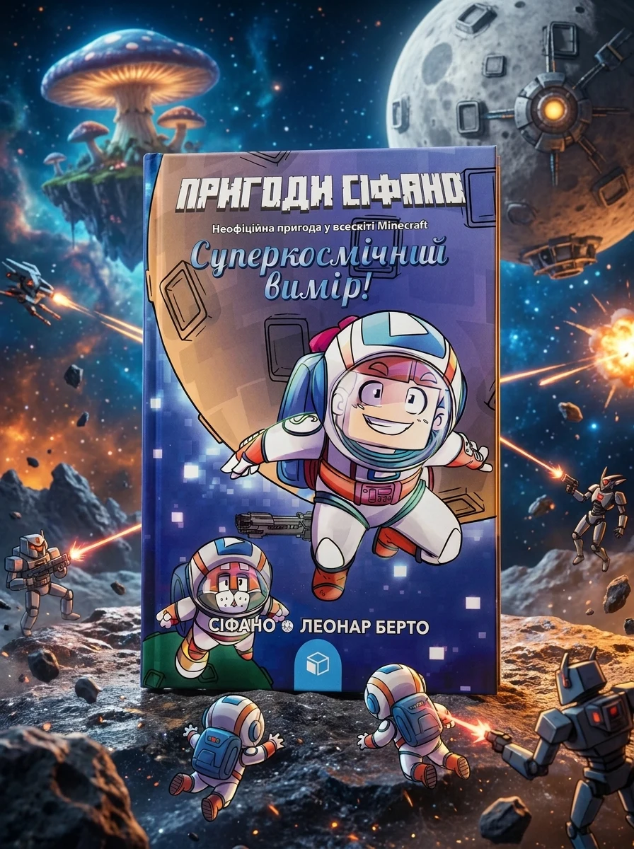 Пригоди Сіфано. Том 2. Суперкосмічний вимір! — Підліткові пригоди