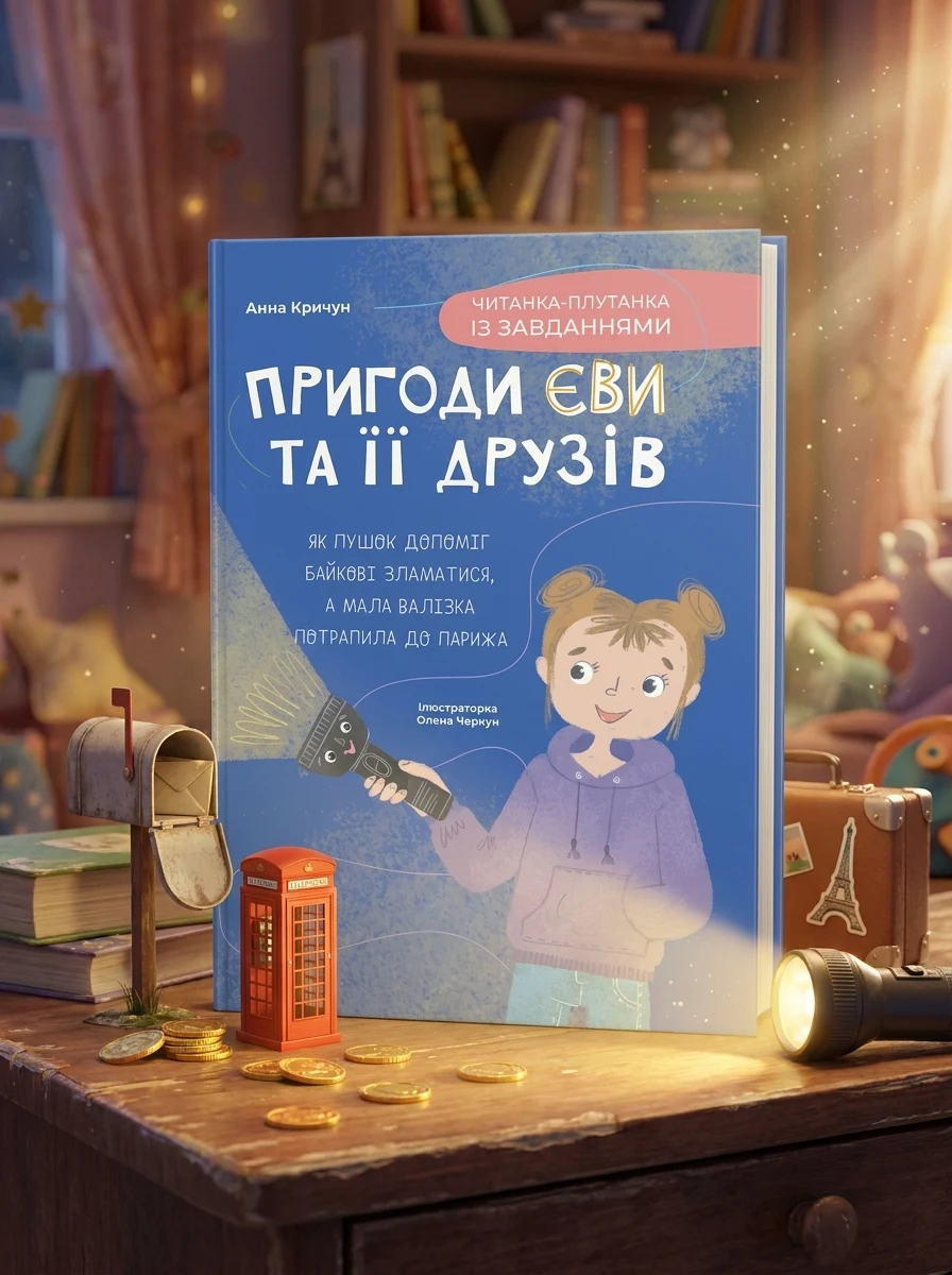 Пригоди Єви та її друзів. Читанка-плутанка із завданнями — Книги-іграшки